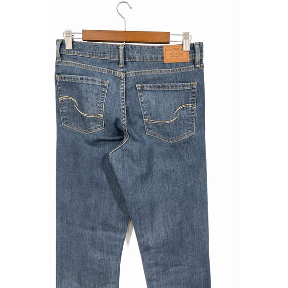 Levi Strauss Signature Womens 6 Mid Rise Bootcut Flare Jeans 31x32 Stretch Y2K - Picture 5 of 9